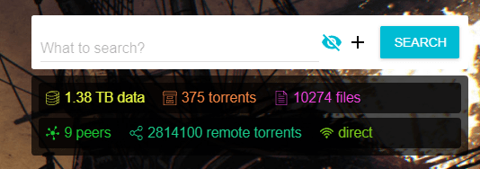 A lot of torrents
